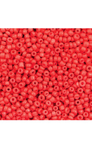 Seed beads 11/0 (2mm) Fiery red